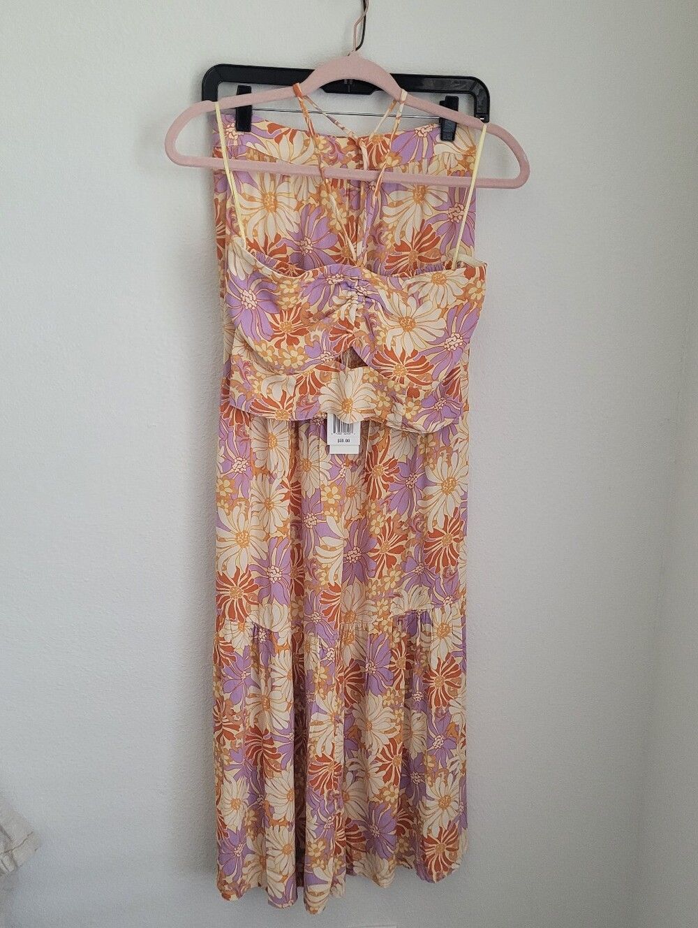 NWT L*Space Blue Skies Halter Top & Bondi Tiered Maxi Skirt Set Sz M Resortwear - Picture 3 of 16